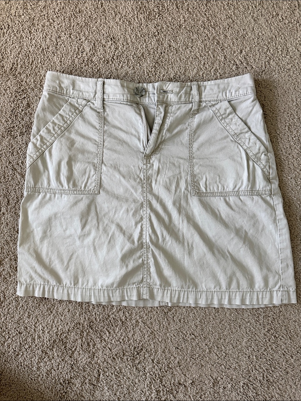Skort beige size 6